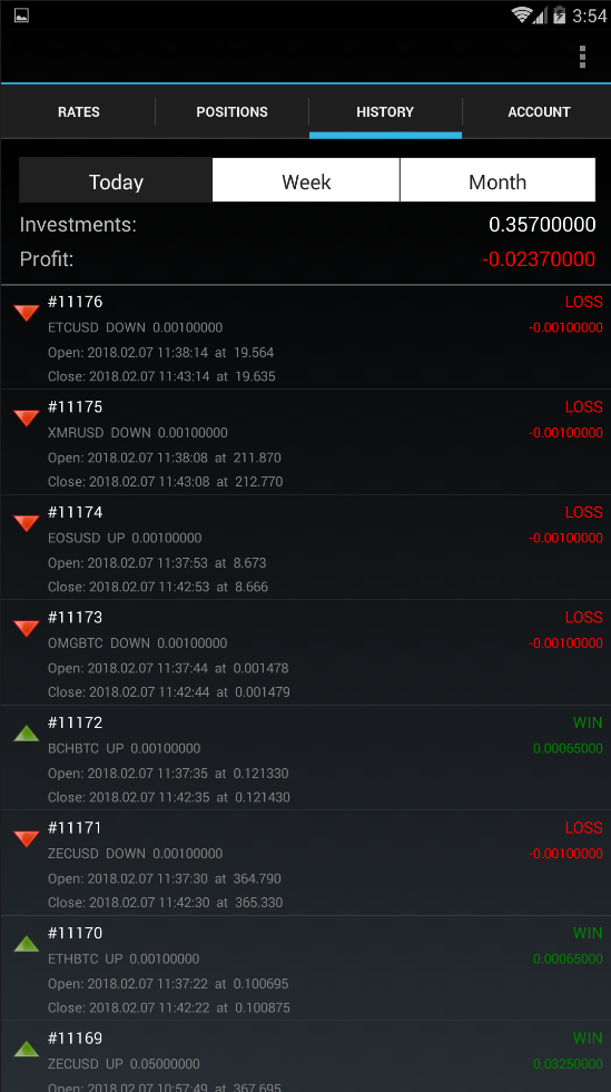 Crypto Trading Platform Mobile App